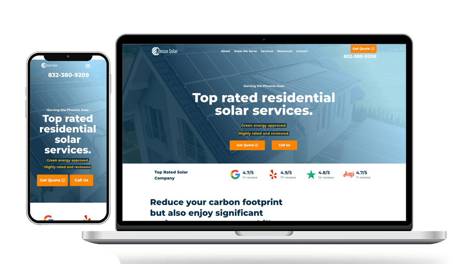 Launch20Mockup1 Home Service Website